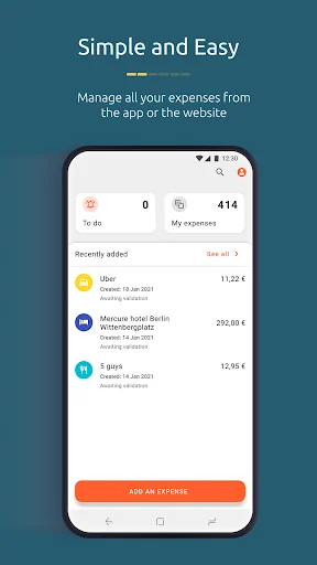 Jenji - Expense reports screenshot 3
