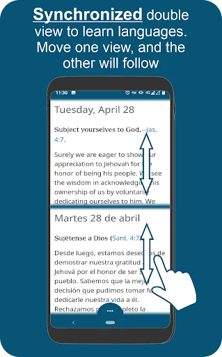 Double language viewer for jw