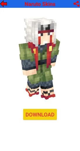 Naruto skins for minecraft screenshot 2