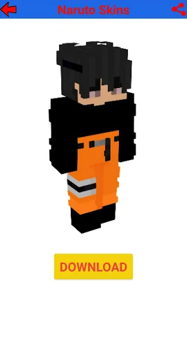 Naruto skins for minecraft screenshot 3