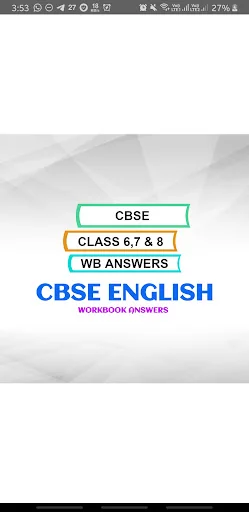 CBSE English Workbook Answers 