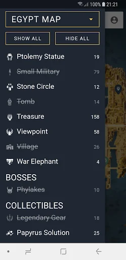 MapGenie: AC Origins Map screenshot 2