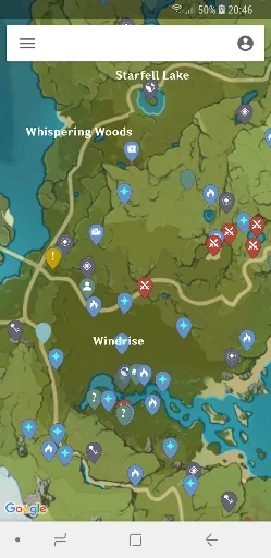 MapGenie: Genshin Impact Map screenshot 1