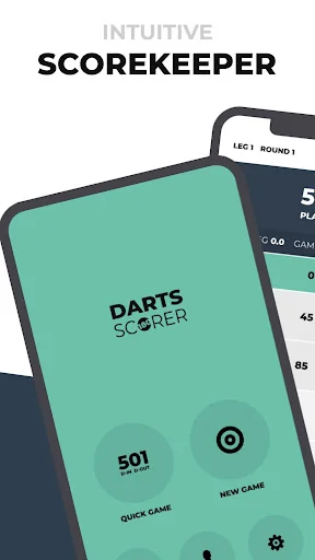 Darts Scorer 180 Scorekeeper