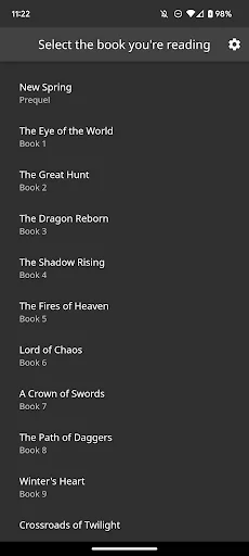 Wheel Of Time Compendium screenshot 1