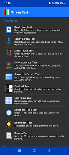 Screen Test - Dead Pixel Check