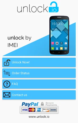 Unlock your Alcatel phones screenshot 1