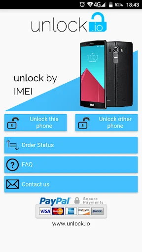 Unlock your LG phone by code screenshot 1