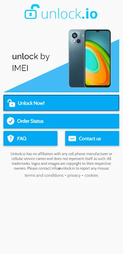 Device SIM Unlock phone screenshot 1