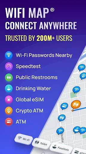 WiFi Map: Free Wi-Fi Near You
