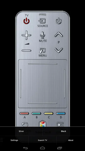Touchpad remote for Samsung TV