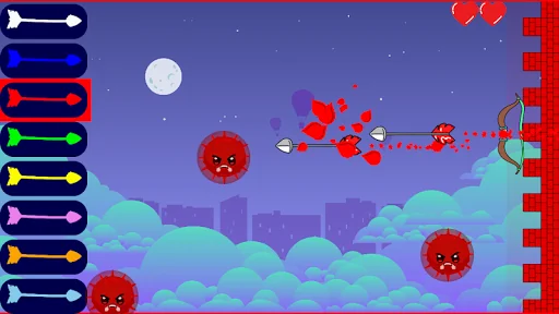 Shooting Viruses with arrows