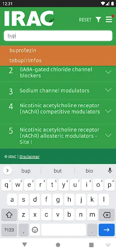 IRAC Mode of Action screenshot 3