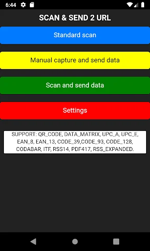Scan & Send 2 URL