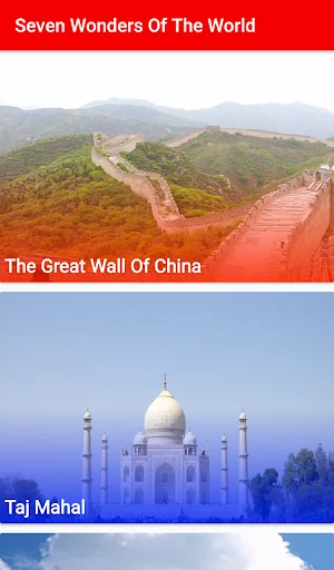 Seven Wonders Of The World