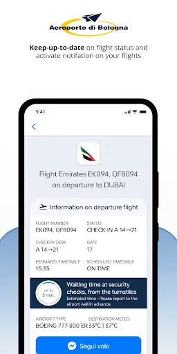 BLQ - Bologna Airport screenshot 2