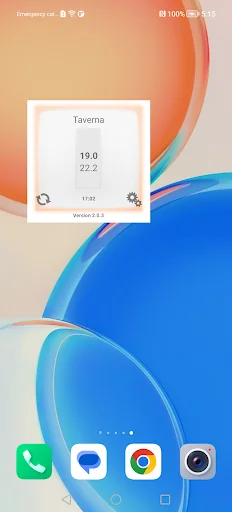 Netatmo Energy widget