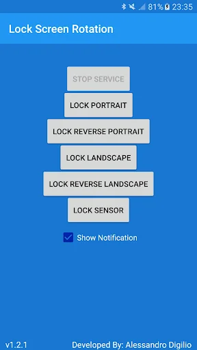 Lock Screen Rotation