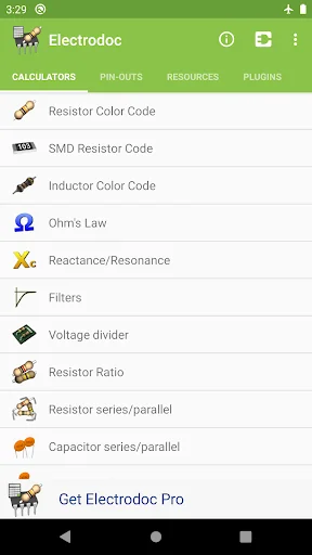 Electrodoc - electronics tools