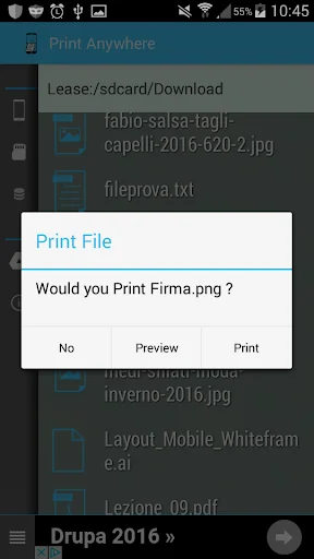 Print Anywhere