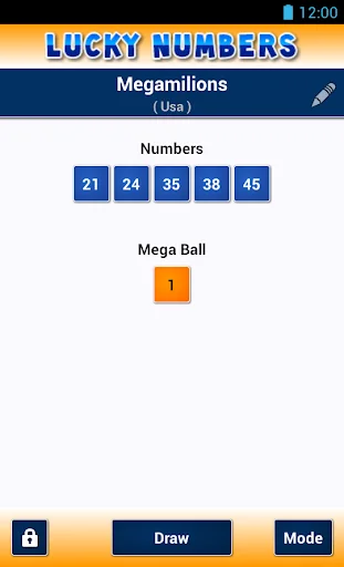 Lucky Numbers screenshot 1