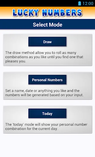 Lucky Numbers screenshot 2