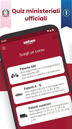 Quiz Patente 2026