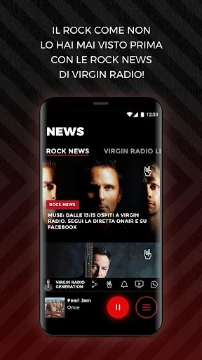 Virgin Radio Italy screenshot 2