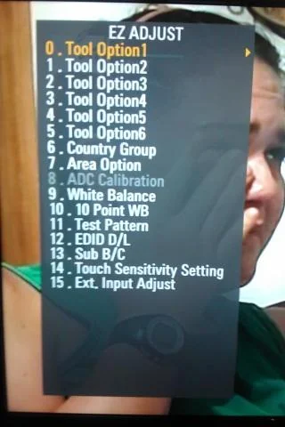 Service Menu Exp LG TV PRO screenshot 3