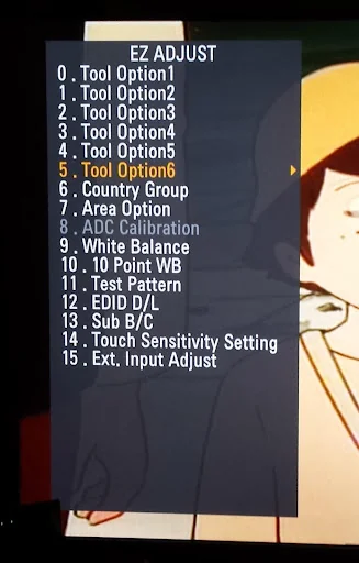 Service Menu Exp LG TV Lite screenshot 3