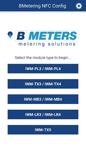 BMetering NFC Config