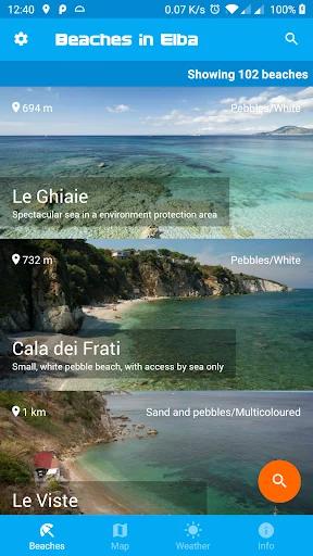 Beaches in Elba