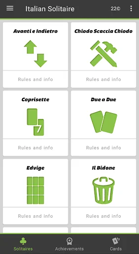 Italian Solitaire screenshot 4