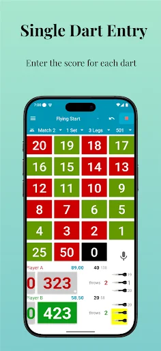 Darts Scoreboard