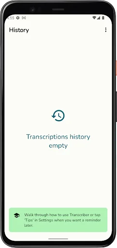 Transcriber for WhatsApp screenshot 1
