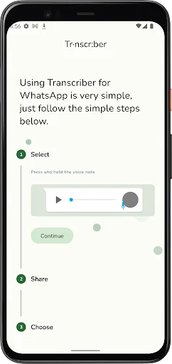 Transcriber for WhatsApp screenshot 2