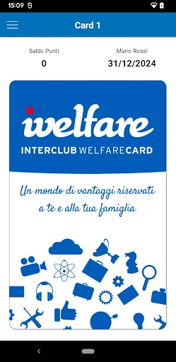 Interclub Welfare Card