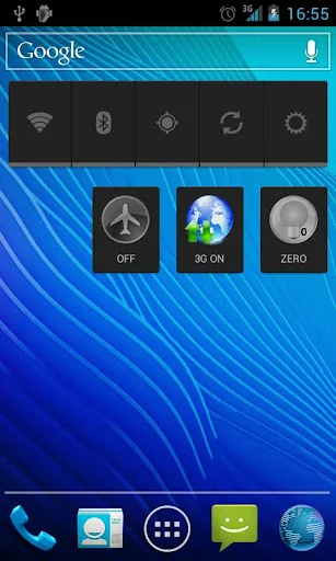 3G On/Off Widget