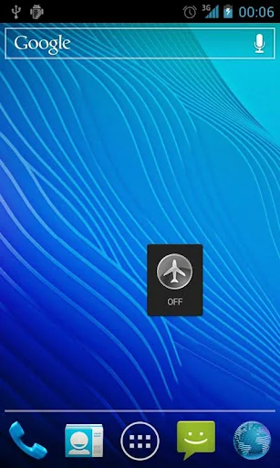 Airplane On/Off Widget screenshot 3