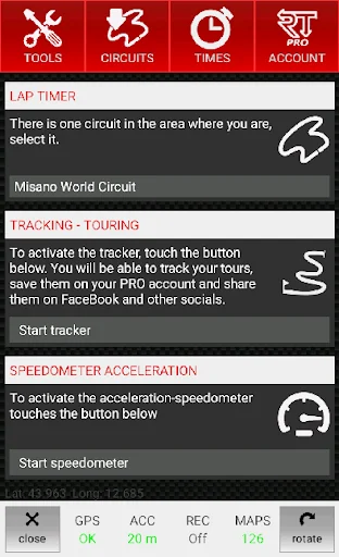 RaceTime - GPS Speedometer screenshot 4