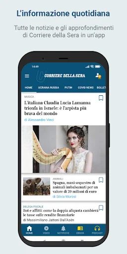 Corriere della Sera screenshot 1