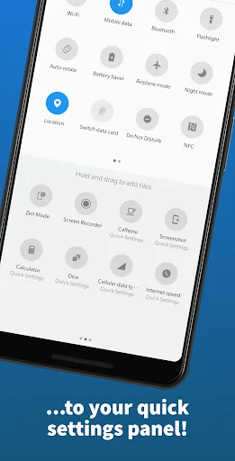 Quick Settings screenshot 2