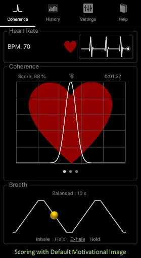 HeartRate+ Coherence PRO screenshot 1