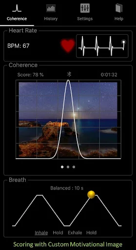 HeartRate+ Coherence PRO screenshot 2
