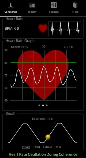 HeartRate+ Coherence PRO screenshot 3