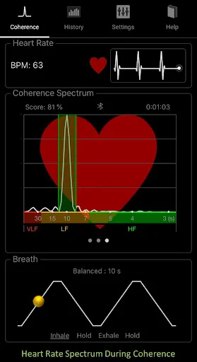 HeartRate+ Coherence PRO screenshot 4