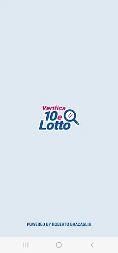Verifica 10 e Lotto - 10eLotto