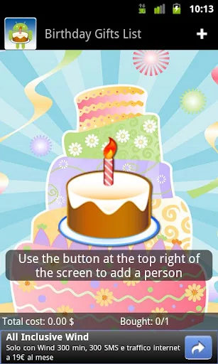 Birthday Gifts List