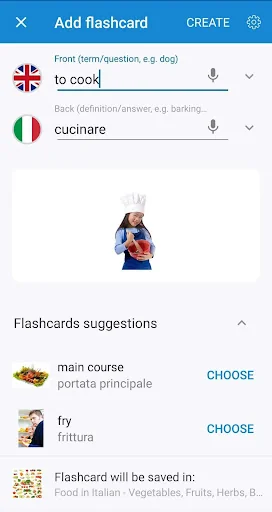 VocApp: Italian Flash Cards