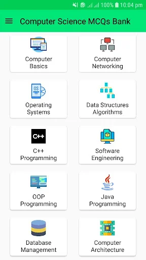 Computer Science Solved MCQs screenshot 1